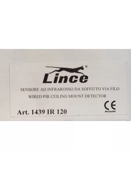 Lince 1439 detector de infrarrojos de techo 120 [1596//1597]